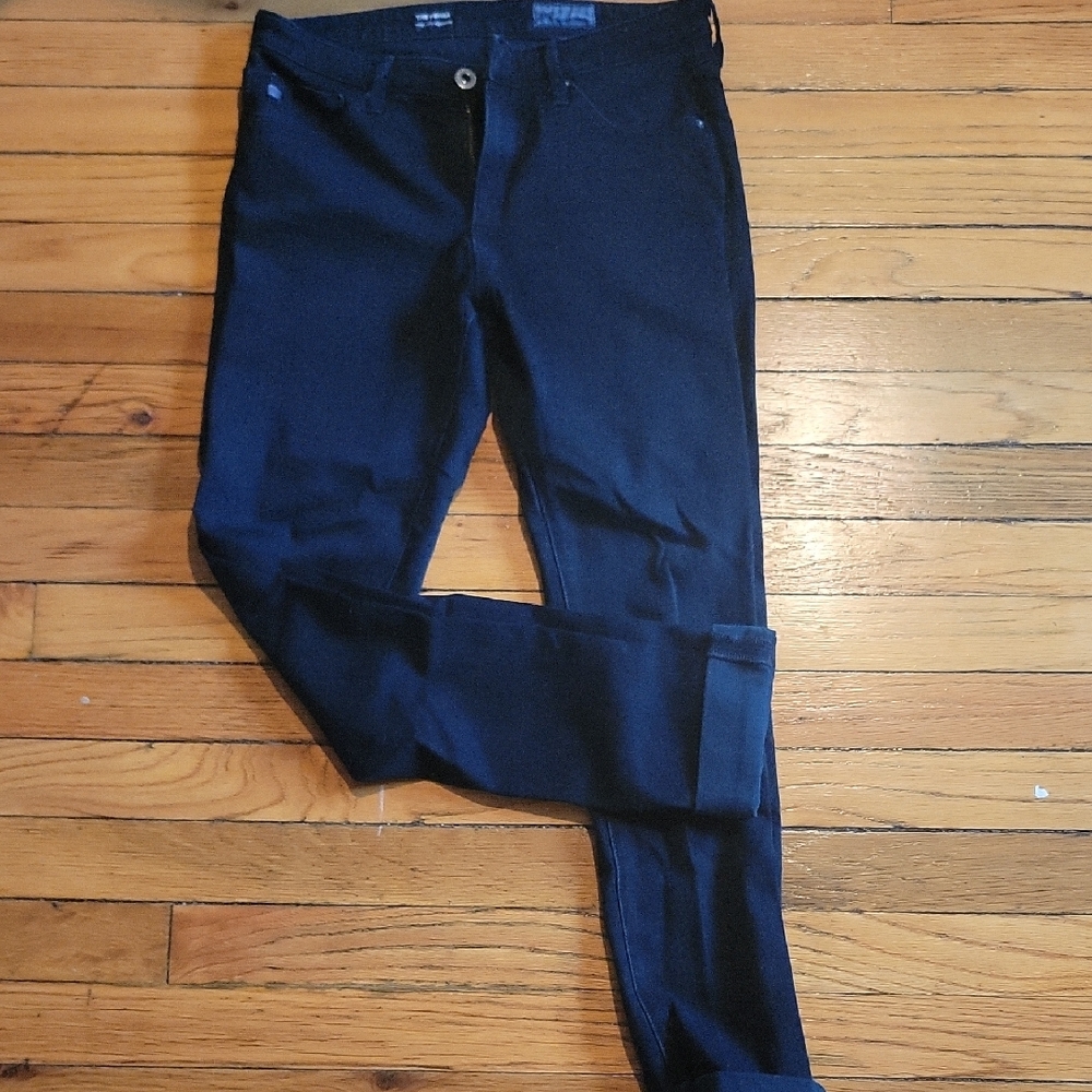 Ag Adriano Goldschmied Blue Skinny Jeans